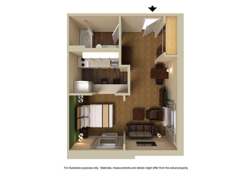 Extended Stay America Suites - Raleigh - Cary - Harrison Ave Bilik gambar